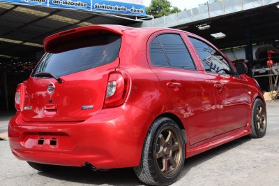 NISSAN MARCH เปลี่ยนสี 