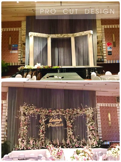 BACKDROP โครงสร้างฉาก งานอีเว้นท์ งานแต่งงาน