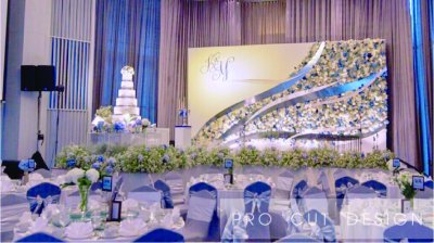 BACKDROP โครงสร้างฉาก งานอีเว้นท์ งานแต่งงาน