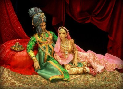 Maharaja and his consort