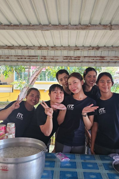 CSR activities of MisterCoffeeShop. 