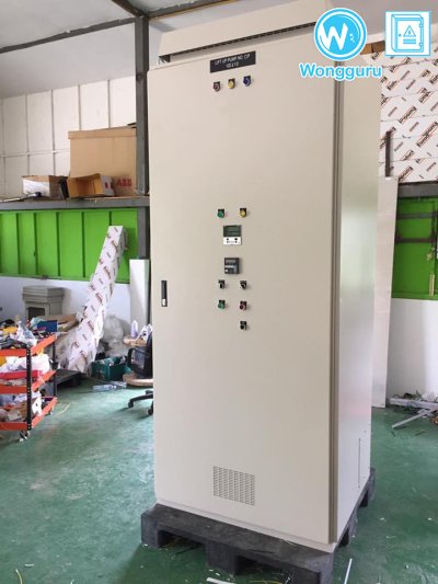 ตู้คอนโทรล ตู้อุปกรณ์ควบคุมความเร็วรอบมอเตอร์ (Variable Speed Drive)-VSD/YD Panel 132KW