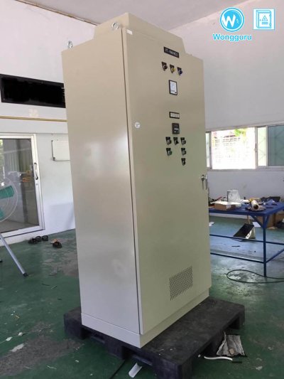 ตู้คอนโทรล ตู้อุปกรณ์ควบคุมความเร็วรอบมอเตอร์ (Variable Speed Drive)-VSD Panel 55KW