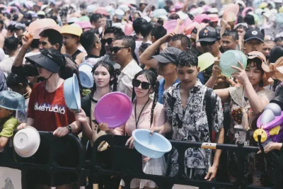 ภาพบรรยากาศ เทศกาลสาดน้ำ เมืองสิบสองปันนา