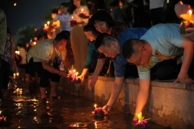 ภาพบรรยากาศ เทศกาลสาดน้ำ เมืองสิบสองปันนา