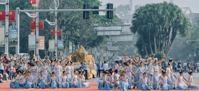 ภาพบรรยากาศ เทศกาลสาดน้ำ เมืองสิบสองปันนา