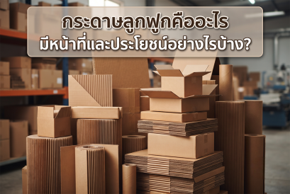 กระดาษลูกฟูกคืออะไร มีหน้าที่และประโยชน์อย่างไรบ้าง?