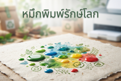 หมึกพิมพ์รักษ์โลก (Soy Ink)