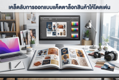 เคล็ดลับการออกแบบแค็ตตาล็อกสินค้าให้โดดเด่น