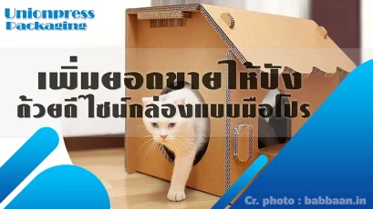 เพิ่มยอดขายให้ปังด้วยดีไซน์แบบมือโปร