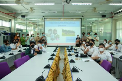 คณะเกษตรศาสตร์และทรัพยากรธรรมชาติ มหาวิทยาลัยพะเยา จัดโครงการ " การพัฒนาหัวข้อวิจัยสำหรับนิสิตปริญญาโทร่วมกับผู้ประกอบการ "