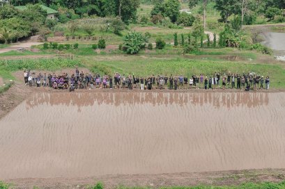 งานวันดำนา " ปี่่น้องเตี่ยวคันนาปาลงโต้ง " โดย คณะเกษตรศาสตร์ฯ มหาวิทยาลัยพะเยา