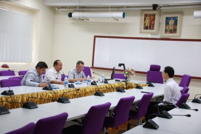 คณะเกษตรศาสตร์และทรัพยากรธรมชาติ มหาวิทยาลัยพะเยา นำโดยรองศาสตราจารย์รัตนา อัตตปัญโญ และดร.ไพบูลย์ ปะนาเส หัวหน้าสาขาวิชาการประมง ต้อนรับ บริษัท CPF ( เจริญโภคภัณฑ์อาหาร จำกัด มหาชน ) 