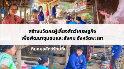 แสดงความยินดีกับนิสิตคณะเกษตรฯ ม.พะเยา ผ่านเข้ารอบ 30 ทีมระดับประเทศ ในโครงการ " จิตสำนึกรักเมืองไทย " ปีที่ 14