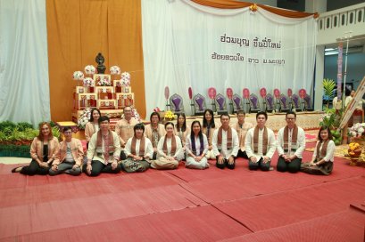 คณะเกษตรฯ ม.พะเยา เข้าร่วม "ฮ่วมบุญ ขึ้นป๋ใหม่ ฮ้อยดวงใจ จาว ม.พะเยา" ณ ตึกสำนักงานอธิการบดี มหาวิทยาลัยพะเยา