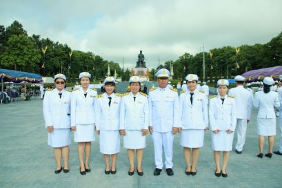 คณะเกษตรศาสตร์ฯ เข้าร่วม " วันสถาปนามหาวิทยาลัยพะเยา ครบรอบ 13 ปี " ณ ลานพระบรมราชานุสาวรีย์ สมเด็จพระนเรศวรมหาราช หน้ามหาวิทยาลัยพะเยา