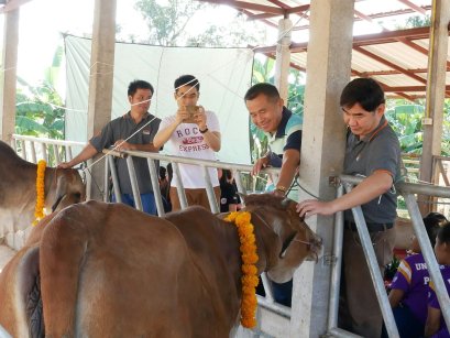 คณะเกษตรศาสตร์และทรัพยากรธรรมชาติ มหาวิทยาลัยพะเยา ร่วมทำบุญไถ่ชีวิตโค ในโครงการ "ไถ่ชีวิตโคสู่วิถีพอเพียง" (ออมบุญ ทุนน้ำใจ ให้ชีวิต) ปีที่ 7