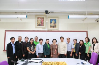 คณะเกษตรศาสตร์ ต้อนรับและประชุมหารือความร่วมมือในด้านการพัฒนาเกษตรกรรุ่นใหม่ (Young Smart Farmer) และกลุ่มเกษตรกร ทั้งในด้านที่ดินทำกิน สินเชื่อ และการให้องค์ความรู้ด้านวิชาการเพื่อพัฒนาสู่เกษตรกร 4.0 