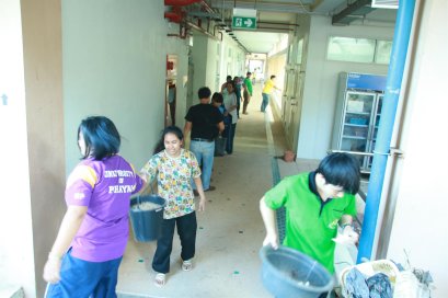 บุคลากร และนิสิตคณะเกษตรศาสตร์ฯ ม.พะเยา ดำเนินโครงการ Big Cleaning Day