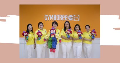 ก้าวแรกที่มั่นใจของลูกน้อย... กับก้าวย่างที่มั่นคงของจิมโบรี