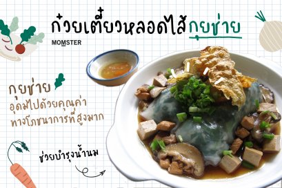 ก๋วยเตี๋ยวหลอดไส้กุยช่าย By ครัวแม่เร เมนูเอาใจคุณแม่ตั้งครรภ์