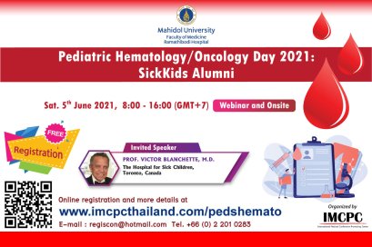 Pediatric Hematology/Oncology Day 2021: SickKids Alumni