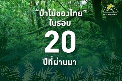 สรุปสถิติพื้นที่ป่าไม้ด้วยการวิเคราะห์ข้อมูลจากดาวเทียม