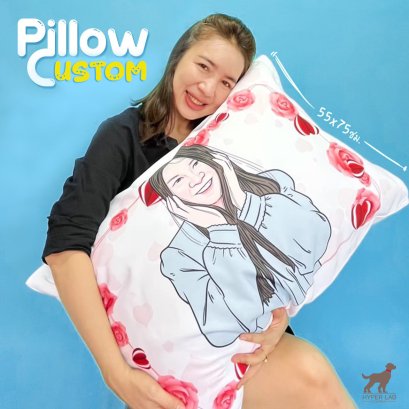 หมอนอิงวาดการ์ตูน และหมอนของขวัญ แบบสั่งทำพิเศษ