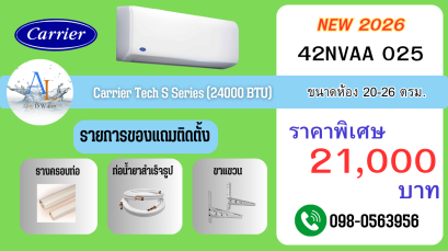 Carrier Tech V Series 24000 BTU