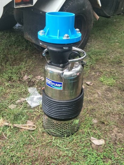 Job Report : ฟาร์มกุ้ง - รุ่นที่ติดตั้ง HCP Pump  IC610