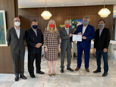 MVT & SYLVAC donation to the STCC to support their activities.