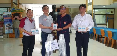 มอบเครื่องวัดอุณหภูมิ ให้แก่วิทยาลัยเทคนิคกาญจนาภิเษก มหานคร