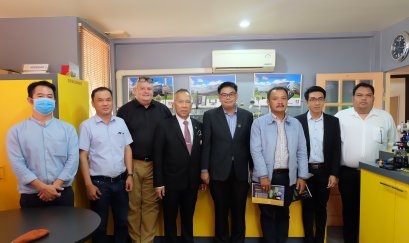 เข้าต้อนรับสมาคมไทยซับคอน เพื่อวางแผนการทำหลักสูตรร่วมกับทางสถาบัน MARA