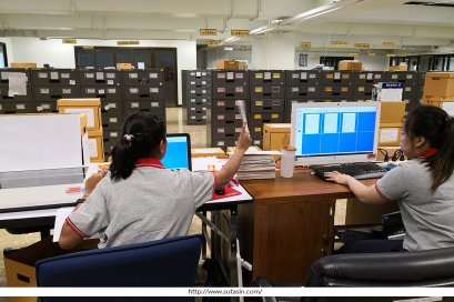 ทีม Data Staff ให้บริการสแกนเอกสารทะเบียนประวัติข้าราชการ (กพ.7) 