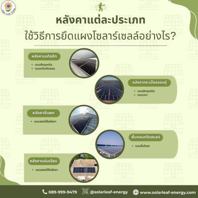 หลังคาแต่ละประเภท