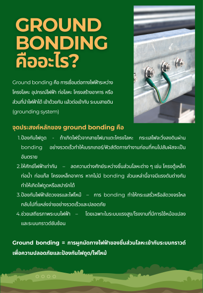 Ground bonding คืออะไร?