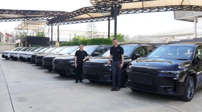 Leapmotor Thailand ส่งมอบรถยนต์ไฟฟ้า Leapmotor C10 ให้บริการแท็กซี่สนามบินภูเก็ต