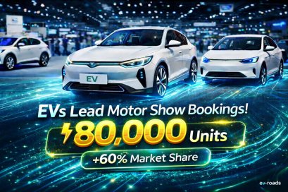 EV ครองแชมป์! ยอดจองมอเตอร์โชว์