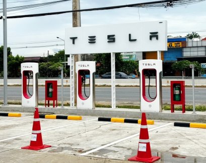 No.29 : Tesla Supercharger 250 kW เพชรบุรี 