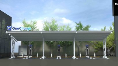 OneCharge ประกาศสร้างสถานีชาร์จ EV 6–12 ช่องจอด  ฟรี! 