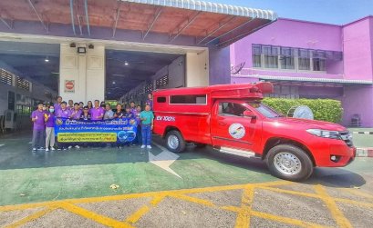 “สองแถวแดงไฟฟ้า” โดยดัดแปลงรถกระบะไฟฟ้ารุ่น Dracon ขุมพลัง EV 100%