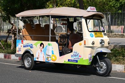 นั่งตุ๊กตุ๊กไฟฟ้า MuvMi ตะลุยสงกรานต์ ลูกค้าใหม่ลด 50%