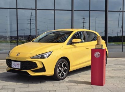 ALL NEW MG3 HYBRID+ คว้ารางวัล “Affordable Hybrid Car of the Year 2025
