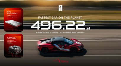 496.22 กม./ชม.! YANGWANG U9 Xtreme ทำสถิติความเร็วสูงสุดขึ้นมาใหม่ 