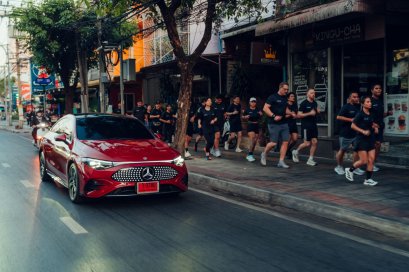 “The Urban Performance Presented by The all-new electric CLA” 
