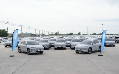 GEELY ส่งมอบ GEELY EX5 รุ่น PRO 47 คันให้การไฟฟ้านครหลวง