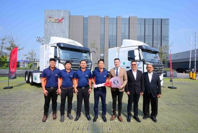 NEX ส่งมอบ EV Tractors ให้ Yusen Food Supply Chain ใช้ขนส่ง-กระจายสินค้าอาหารด้วยพลังงานสะอาด