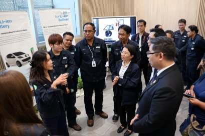 ENTEC สวทช. เยี่ยมชมศูนย์นวัตกรรมไออาร์พีซี มุ่งขับเคลื่อนพลังงานสะอาด