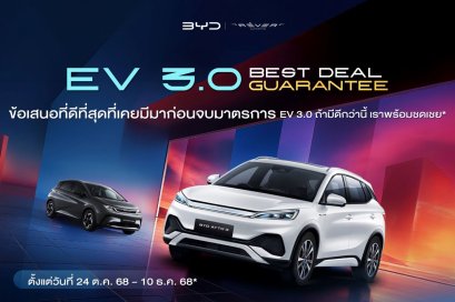 ราคาใหม่ BYD DOLPHIN และ BYD ATTO  3 ลด 40,000-200,000 บาท