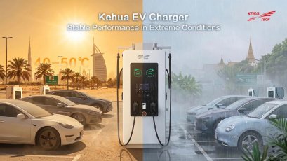 Kehua EV Charger in extreme condition